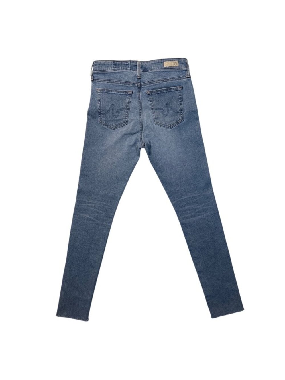 AG Adriano Goldschmied Farran Skinny Ankle Jeans Women’s Size 29R Light Wash - Picture 2 of 11